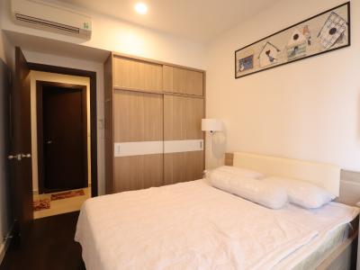 Phòng ngủ căn hộ The Tresor Căn hộ tầng cao The Tresor nội thất đầy đủ view thành phố thoáng mát.