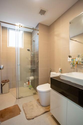 Nội thất Sunrise Riverside Căn hộ Sunrise Riverside tầng trung, view nội khu yên tĩnh.