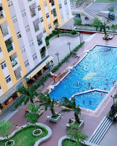 Hồ bơi City Gate, Quận 8 Căn hộ City Gate tầng trung có 2 phòng ngủ, đầy đủ nội thất.