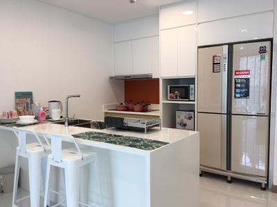 Căn hộ Sunwah Pearl, Quận Bình Thạnh Căn hộ Sunwah Pearl tầng 12A ban công hướng Đông Bắc, đầy đủ nội thất.