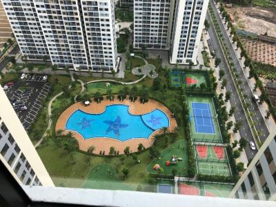 View Vinhomes Grand Park Quận 9 Căn hộ Vinhomes Grand Park không có nội thất diện tích 69.3m²