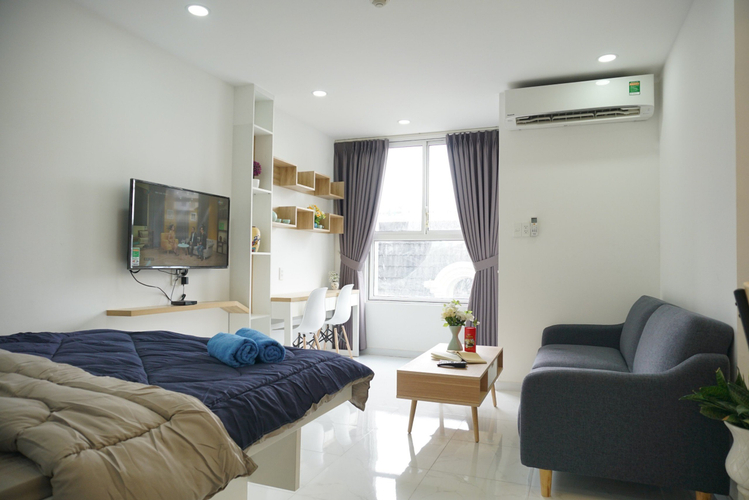 Căn hộ Orchard Parkview, Quận Phú Nhuận Studio Orchard Parkview tầng 4 thiết kế hiện đại, đầy đủ nội thất.