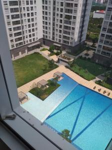 View Căn hộ Sunrise Riverside hướng ban công bắc đầy đủ nội thất diện tích 95.68m²