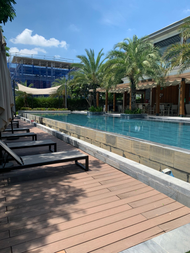 Tiện ích biệt thự Huyện Nhà Bè Biêt thự khu NineSouth diện tích 140m2, bàn giao nhà đầy đủ nội thất.