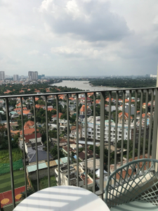 View căn hộ Masteri Thảo Điền, Quận 2 Căn hộ hạng sang Masteri Thảo Điền tầng 19, view thành phố thoáng mát.