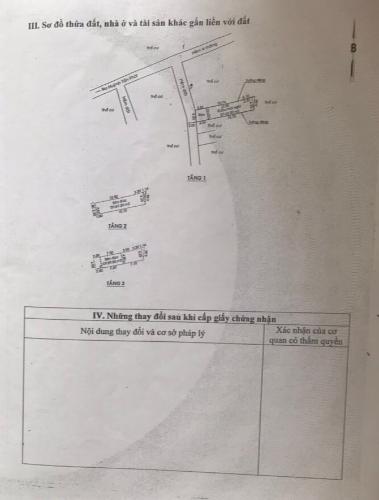Bản vẽ sổ hồng nhà 1 trệt 2 lầu hẻm xe hơi hẻm Huỳnh Tấn Phát, phường Phú Thuận, Quận 7 Bán nhà hẻm xe hơi Huỳnh Tấn Phát được bàn giao kèm nội thất cơ bản.