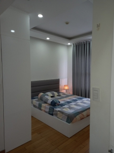 phòng ngủ căn hộ Sunrise City Quận 7 Căn hộ Sunrise City tầng 20 thiết kế 2 phòng ngủ, tiện ích đa dạng.