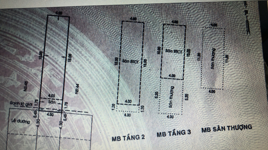 Nhà phố Quận Tân Phú Nhà phố mặt tiền đường Trương Vĩnh Ký, thiết kế 1 trệt, 2 lầu và sân thượng.