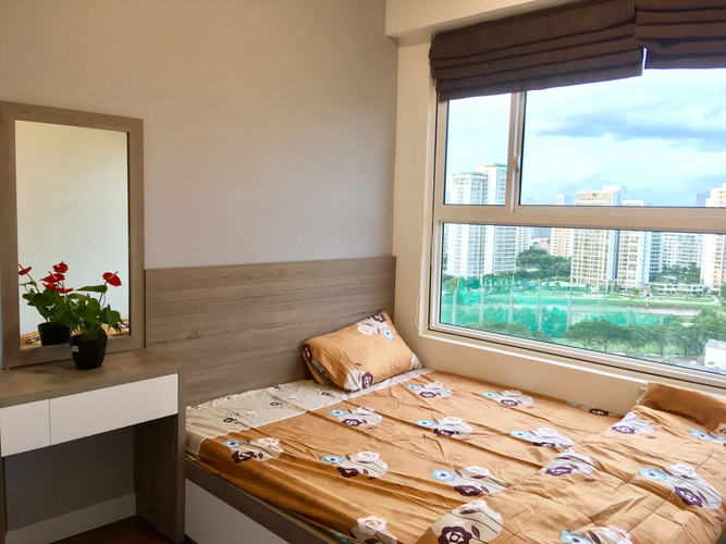 Phòng ngủ Sunrise Riverside Căn hộ Sunrise Riverside tầng 16 thiết kế hiện đại, đầy đủ nội thất cao cấp.