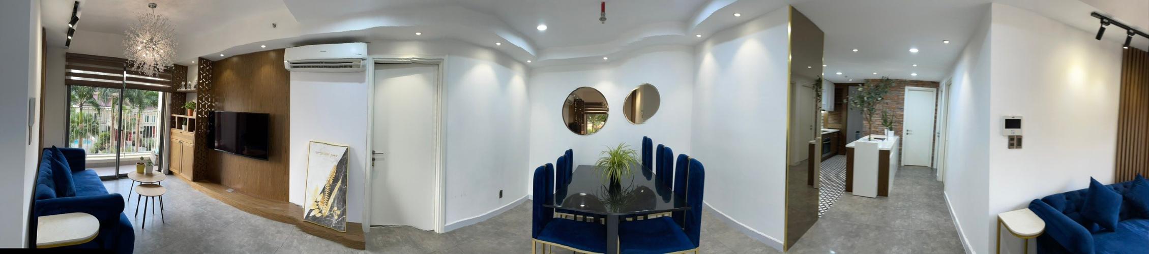 Không gian căn hộ Duplex Masteri Thảo Điền, Quận 2 Căn hộ Duplex Masteri Thảo Điền nội thất đầy đủ, view đón gió.