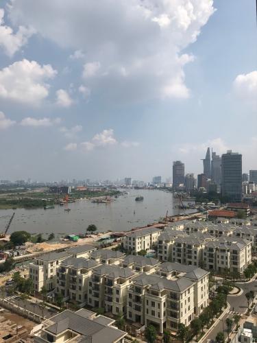 view căn hộ VINHOMES GOLDEN RIVER Bán căn hộ Vinhomes Golden River 2PN, đầy đủ nội thất, view sông Sài Gòn và Bitexco