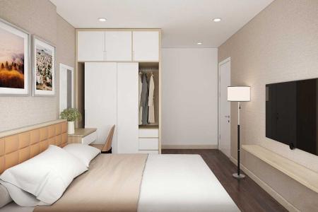 Nhà mẫu West Gate Park Căn hộ West Gate Park hướng Đông Nam, nội thất cơ bản