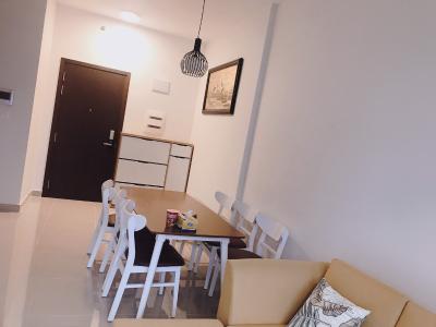 Không gian căn hộ Sunrise Riverside, Huyện Nhà Bè Căn hộ Sunrise Riverside tầng 13 ban công hướng Đông, đầy đủ nội thất.