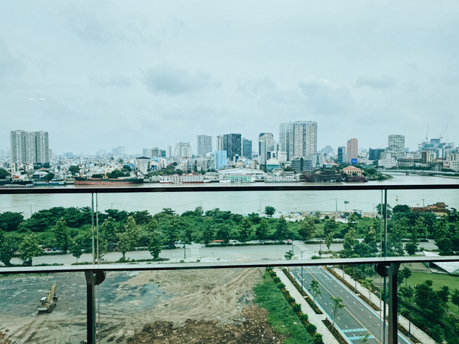 View căn hộ Empire City, Quận 2 Căn hộ Empire City tầng 11 cửa hướng Đông Bắc, đầy đủ nội thất.
