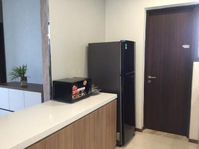 Bếp One Verandah Quận 2 Căn hộ One Verandah hướng ban công đông bắc đầy đủ nội thất diện tích 76m²