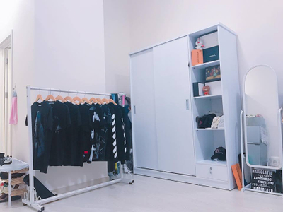 OT căn hộ M-One Officetel M-One Nam Sài Gòn tầng thấp diện tích 35m2, đầy đủ nội thất.