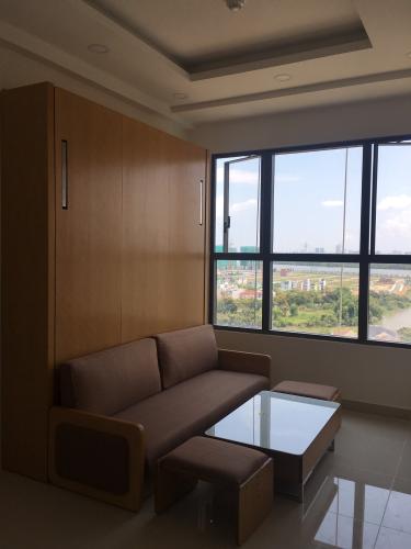 View căn office-tel Office-tel The Sun Avenue nội thất cơ bản diện tích 51.3m²