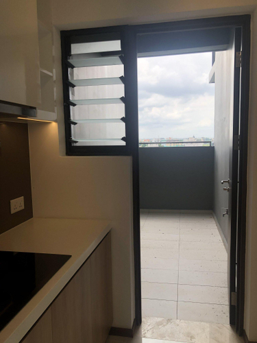 Căn hộ One Verandah, Quận 2 Căn hộ One Verandah tầng 4 thiết kế 3 phòng ngủ, nội thất cơ bản.