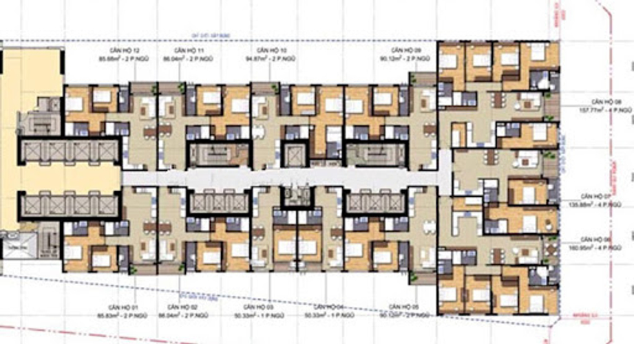  Căn hộ Opal Saigon Pearl tầng 38view Landmark 81, đầy đủ nội thất.