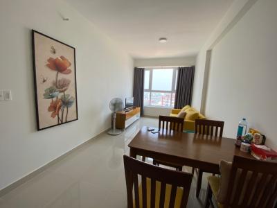 Phòng khách Căn hộ Saigon Gateway nội thất cơ bản diện tích 66.48m²