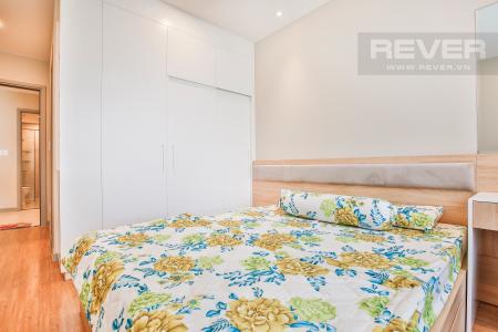 Phòng Ngủ 1 Căn hộ The Gold View hướng ban công đông nam nội thất cơ bản diện tích 85.3m²