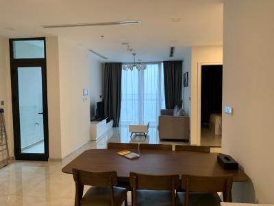 phòng khách Căn hộ Vinhomes Golden River, đầy đủ nội thất, tầng cao