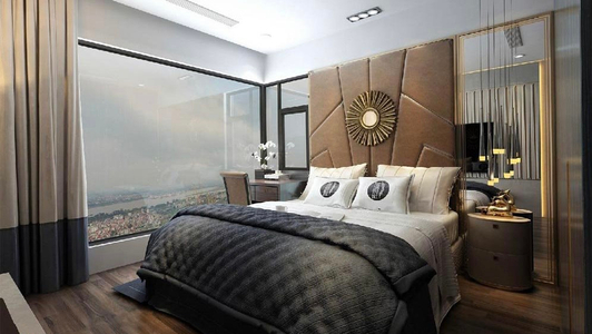 Căn hộ Sunshine City Saigon, Quận 7 Căn hộ Sunshine City Saigon tầng 28, diện tích 77.85m2 nội thất cơ bản.