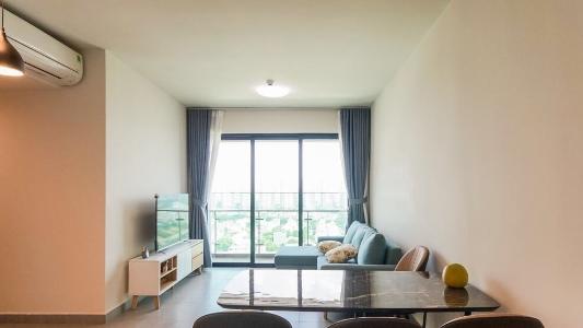 Không gian căn hộ Feliz En Vista, Quận 2 Căn hộ Feliz En Vista tầng cao đón view Landmark 81, đầy đủ nội thất.