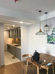 Căn hộ Happy Residence, Quận 7 Căn hộ Happy Residence tầng 2 diện tích 73m2, bàn giao nội thất cơ bản.