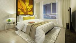 Vista Verde - Phòng ngủ chính căn hộ mẫu