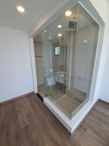 tolet căn hộ sky 89 Căn hộ Sky 89 An Gia tầng trung cửa hướng Tây, ban công hướng Đông mát mẻ.