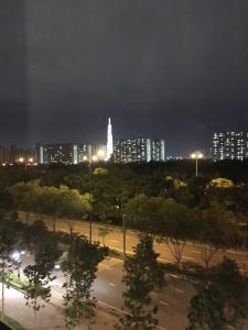 view cảnh căn hộ The Sun Avenue Căn hộ nội thất đầy đủ The Sun Avenue view nội khu.