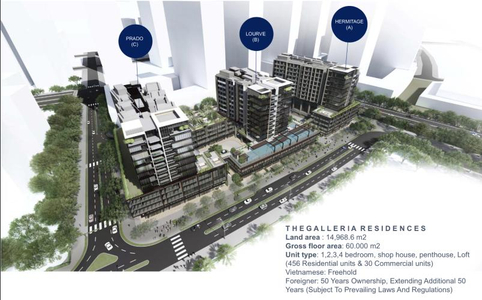 The Metropole Thủ Thiêm, Quận 2 Căn hộ The Metropole Thủ Thiêm thiết kế hiện đại, nội thất cơ bản.