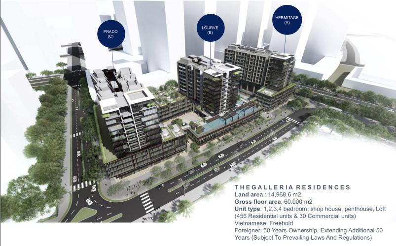 The Metropole Thủ Thiêm, Quận 2 Căn hộ The Metropole Thủ Thiêm thiết kế hiện đại, nội thất cơ bản.