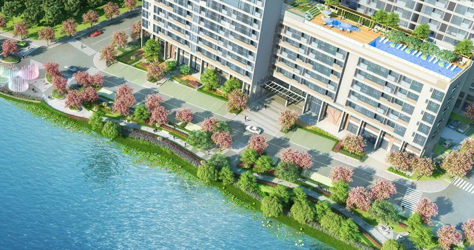 ANH DU AN MIDTOWN 5 Căn hộ Phú Mỹ Hưng Midtown hướng Tây Bắc, diện tích 86m²