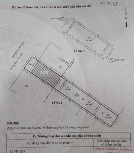 Bản vẽ nhà phố Quận 8 Nhà phố mặt tiền nhà đường Phạm Thế Hiển, diện tích 108.9m2 vuông đẹp.