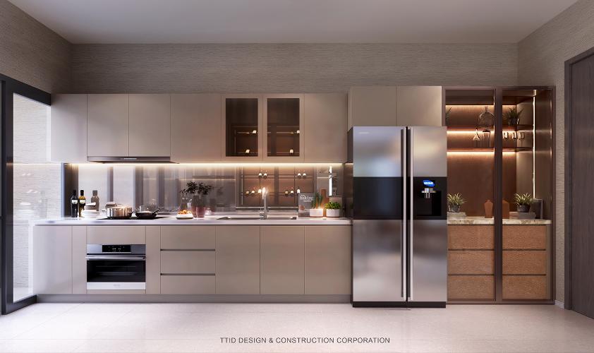 The Rivana - Phối cảnh thiết kế căn 3 phòng ngủ The Rivana