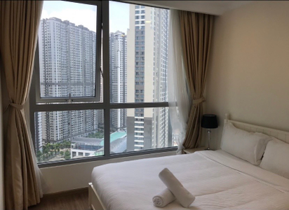 Căn hộ Vinhomes Central Park, Quận Bình Thạnh Căn hộ Vinhomes Central Park tầng 21 có 3 phòng ngủ, đầy đủ nội thất.