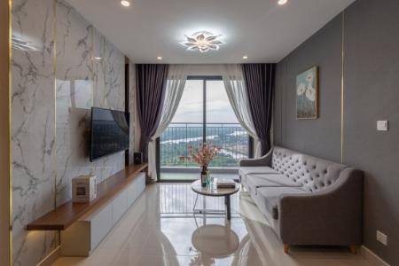 Phòng khách Vinhomes Grand Park Căn hộ Vinhomes Grand Park đầy đủ nội thất, 2 phòng ngủ.