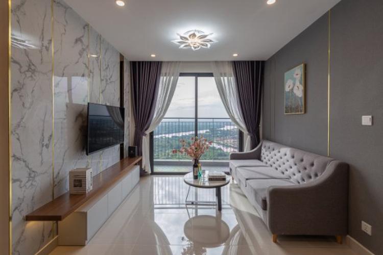 Phòng khách Vinhomes Grand Park Căn hộ Vinhomes Grand Park đầy đủ nội thất, 2 phòng ngủ.