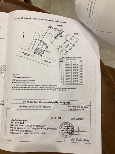 Bản vẽ nhà phố Quận Phú Nhuận Nhà phố thiết kế 1 trệt, 1 lửng và 5 lầu diện tích 72m2, đầy đủ nội thất.