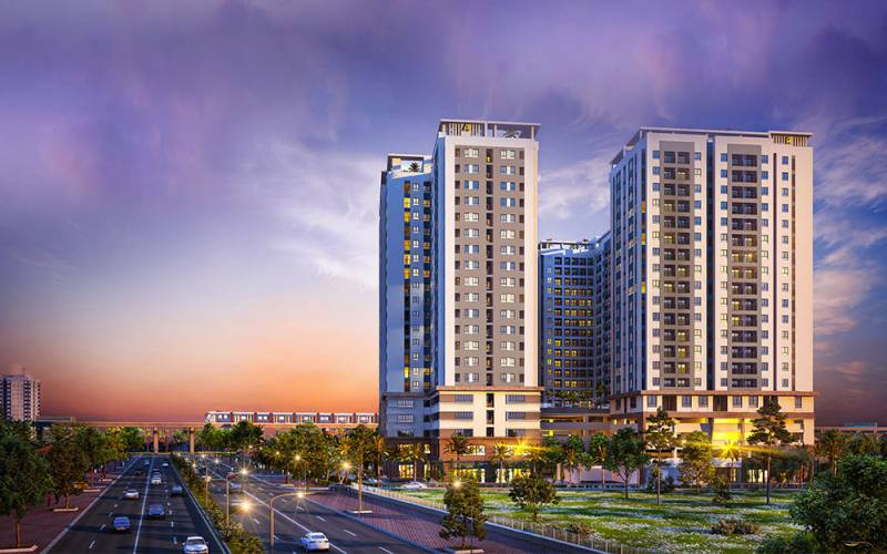 Căn hộ Lavita Charm, Quận Thủ Đức Căn hộ Lavita Charm  diện tích 68m2, view hồ bơi thoáng mát.