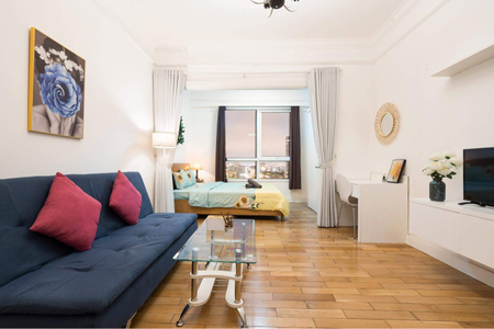 Studio The Manor, Quận Bình Thạnh Studio The Manor tầng 10 thiết kế sang trọng, đầy đủ nội thất.