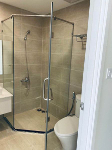 Phòng tắm căn hộ Lavida Plus, Quận 7 OT Lavida Plus tầng 4 thiết kế sang trọng, có 1 phòng ngủ thoáng mát.