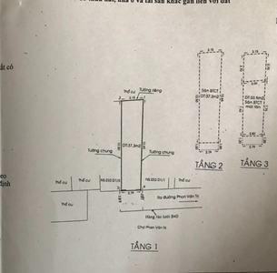 Bản vẽ nhà phố Quận Bình Thạnh Nhà phố cửa hướng Nam đón gió thoáng mát, kết cấu 1 trệt, 2 lầu kiên cố.