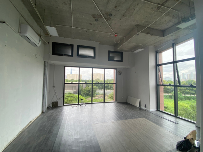 Officetel The Sun Avenue tầng 2 diện tích 51m2, view đón gió thoáng mát.