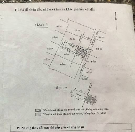 Nhà phố Quận Gò Vấp Nhà phố thiết kế 1 trệt, 1 lầu diện tích 18.8m2, khu dân cư hiện hữu.