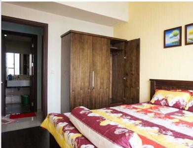 Phòng ngủ The Tresor Quận 4 Căn hộ tầng cao The Tresor hướng Đông Bắc, view thoáng mát.