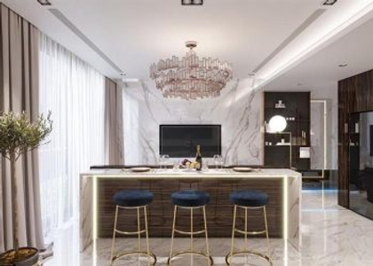 Nhà mẫu căn hộ Sunshine Horizon, Quận 4 Căn hộ Sunshine Horizon tầng 28 ban công hướng Đông, tiện ích đa dạng.