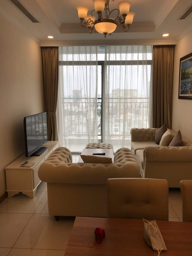 Căn hộ Vinhomes Central Park, Quận Bình Thạnh Căn hộ tầng 7 Vinhomes Central Park cửa hướng Tây Nam, tiện ích đầy đủ.